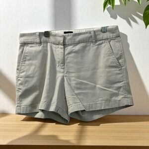 J.Crew Re-Imagined Chino Shorts Everyday Casual Classic Fit Gray Size‎ 6